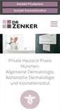 Mobile Screenshot of dr-zenker.de